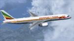 FSX/P3D Ethiopian Airlines 757-260ER 2003 Textures